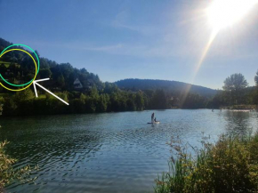 Haus Löwe - Komplettes Ferienhaus am Badesee